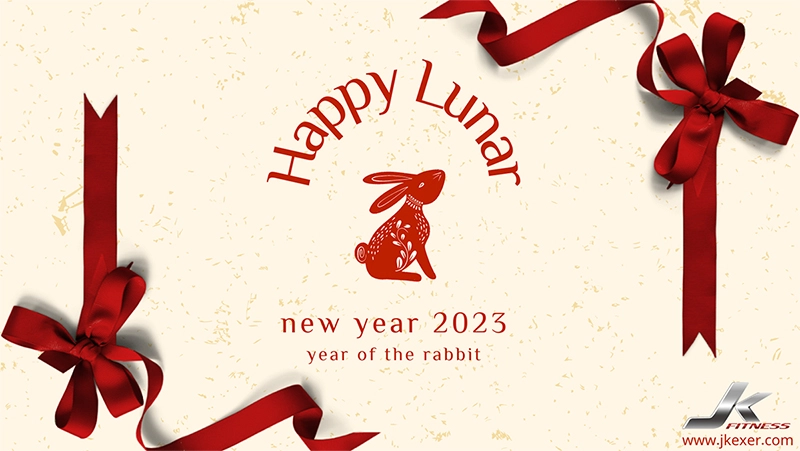 JK Fitness wishes you a prosperous Year of the Rabbit.