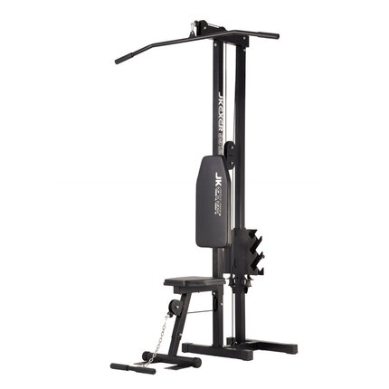 Imagen principal de la máquina de gimnasio en casa JJEXER que utiliza tus propias pesas