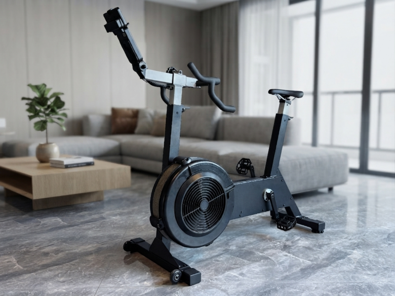JKexer 951, cyclette professionale ad aria per allenamenti HIIT
